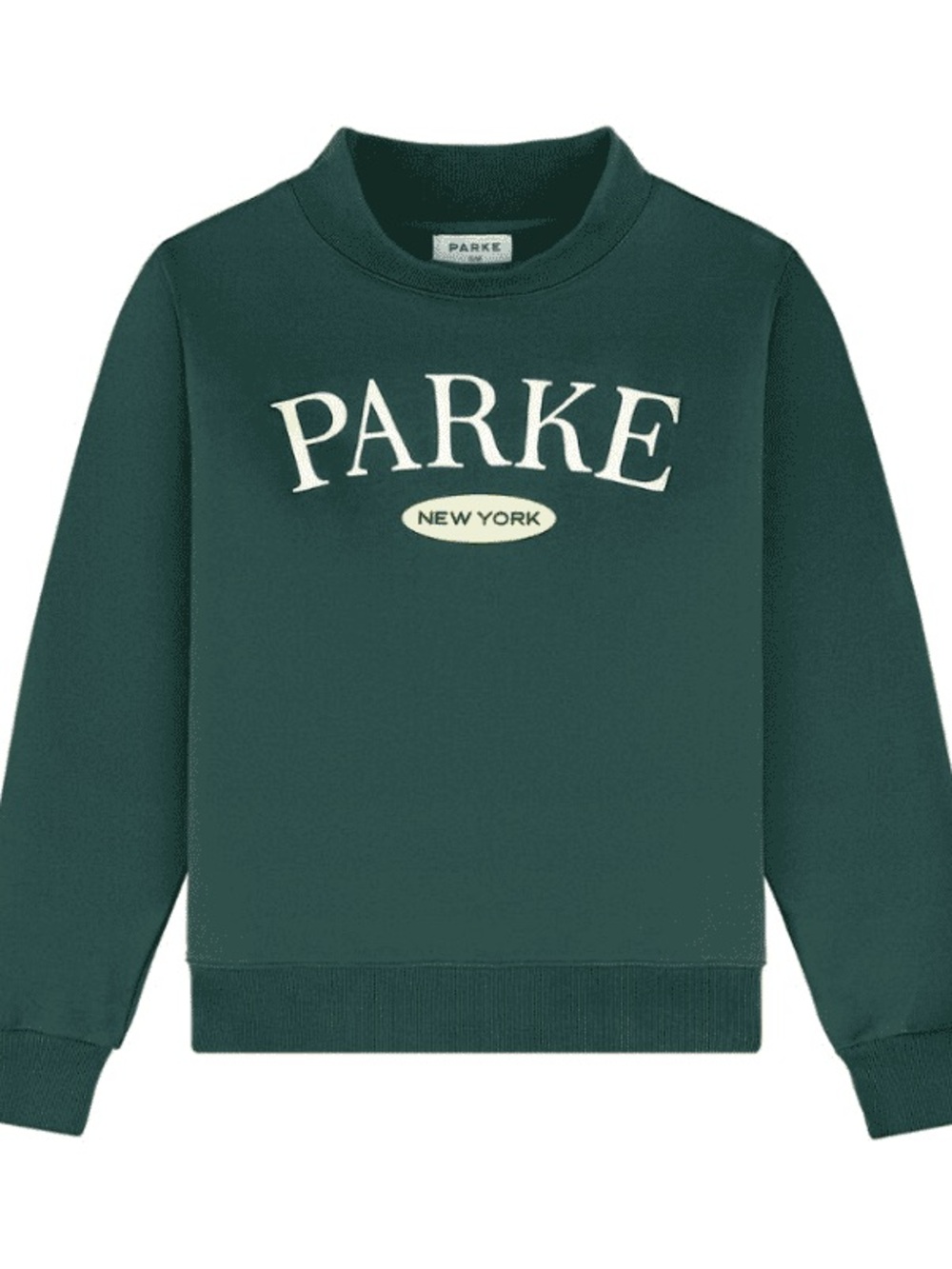 Parke New York Women's Forest Green Crewneck Sweatshirt